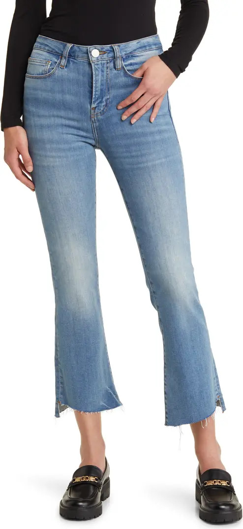Le Crop Mini Boot Raw Step Hem Jeans | Nordstrom