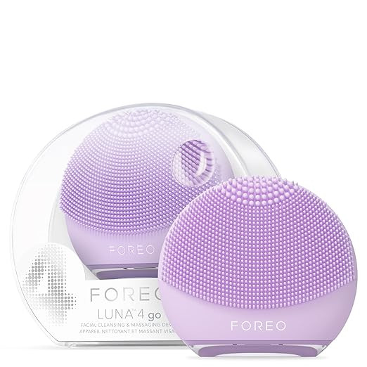 FOREO LUNA 4 go Face Cleansing Brush & Firming Face Massager | Premium Face Care | Enhances Absor... | Amazon (US)
