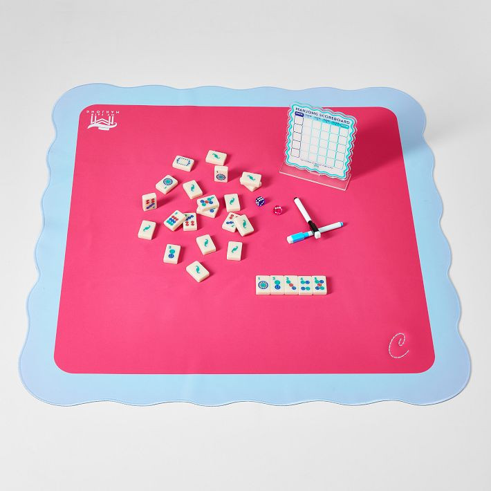 Mahjong Mat and Scorecard Set | Mark and Graham