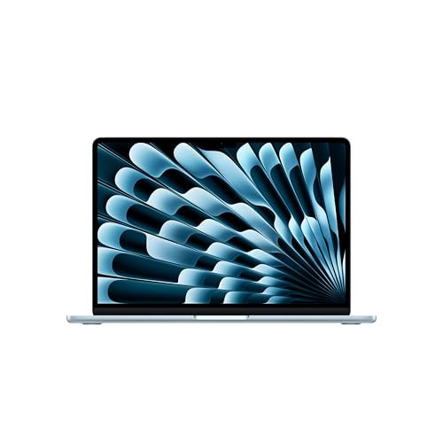 Apple 2025 MacBook Air 13-inch Laptop with M4 chip: Built for Apple Intelligence, 13.6-inch Liquid Retina Display, 16GB Unified Memory, 256GB SSD Storage, 12MP Center Stage Camera, Touch ID; Sky Blue | Amazon (US)