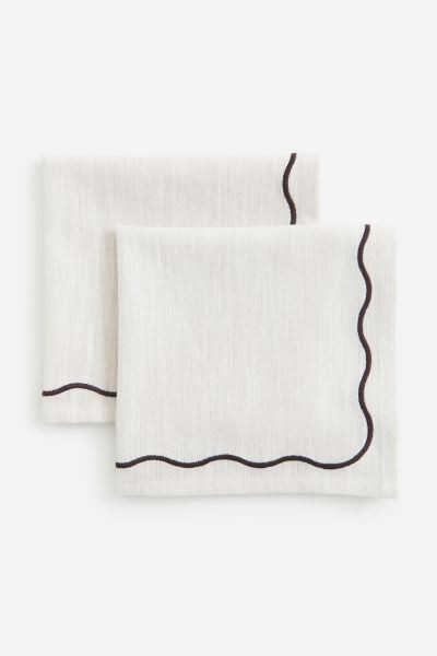 2-pack napkins | H&M (UK, MY, IN, SG, PH, TW, HK)