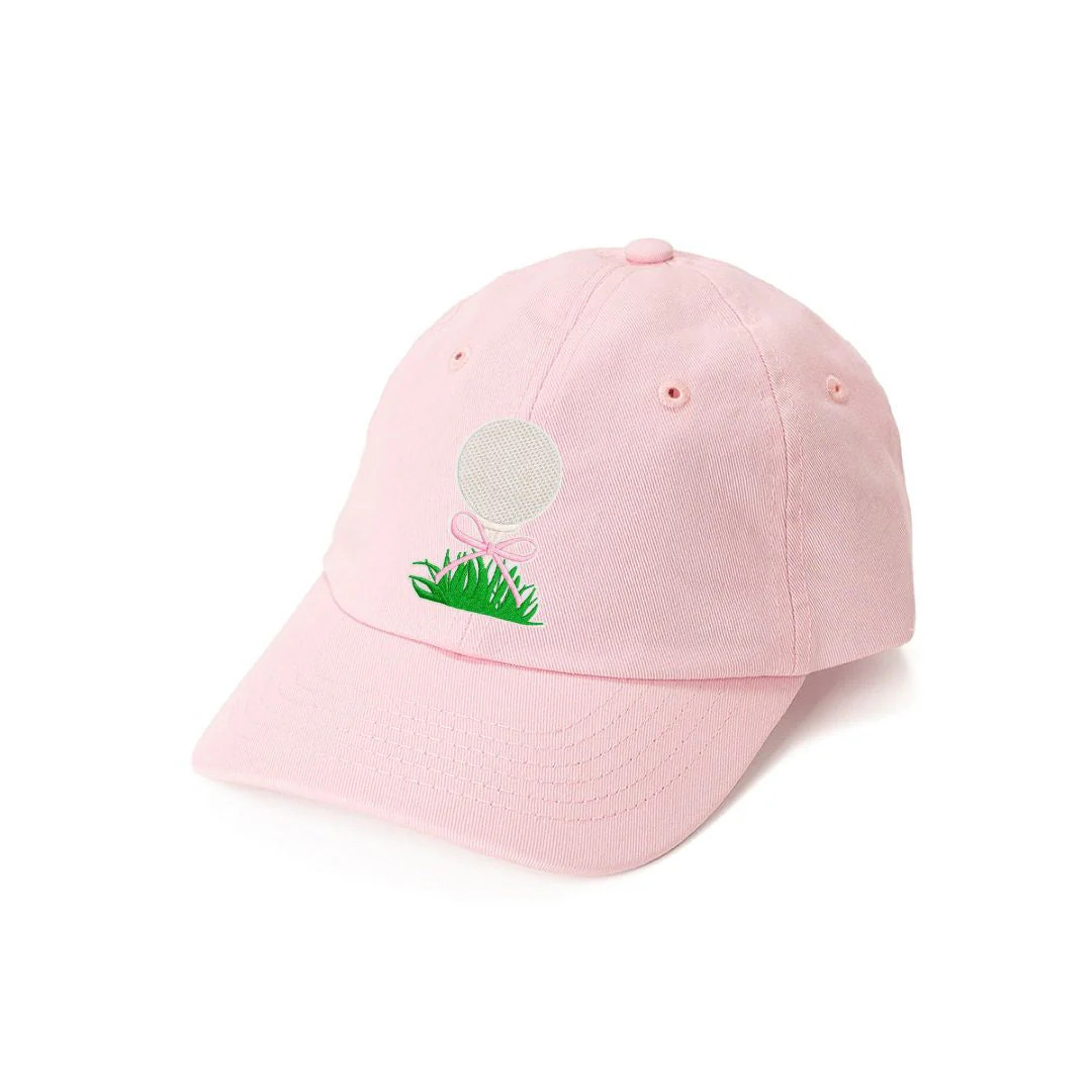 Golf Tee Bow Patch Baseball Hat - Ballet | Sweet Wink