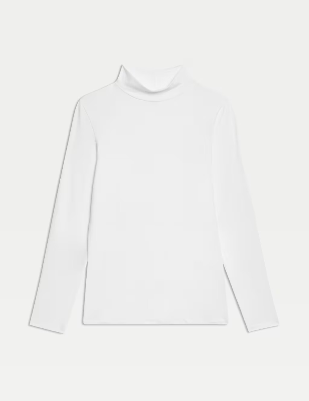 Cotton Rich Funnel Neck Slim Fit Top | Marks & Spencer (UK)