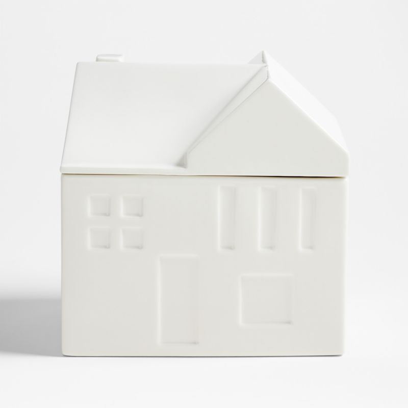 Holiday House Cookie Jar | Crate & Barrel | Crate & Barrel