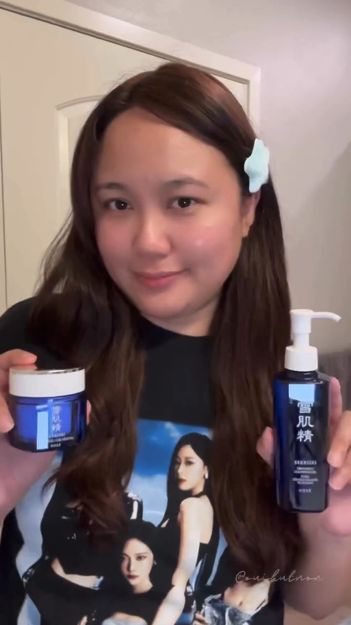 💙 Here’s my 2-step ritual for glass skin @sekkisei.us 
.
.
.

#sekkisei #jbeauty #japaneseskincare #treatmentcleansingoil #herbalgel

#LTKBeauty #LTKFindsUnder50 #LTKSeasonal