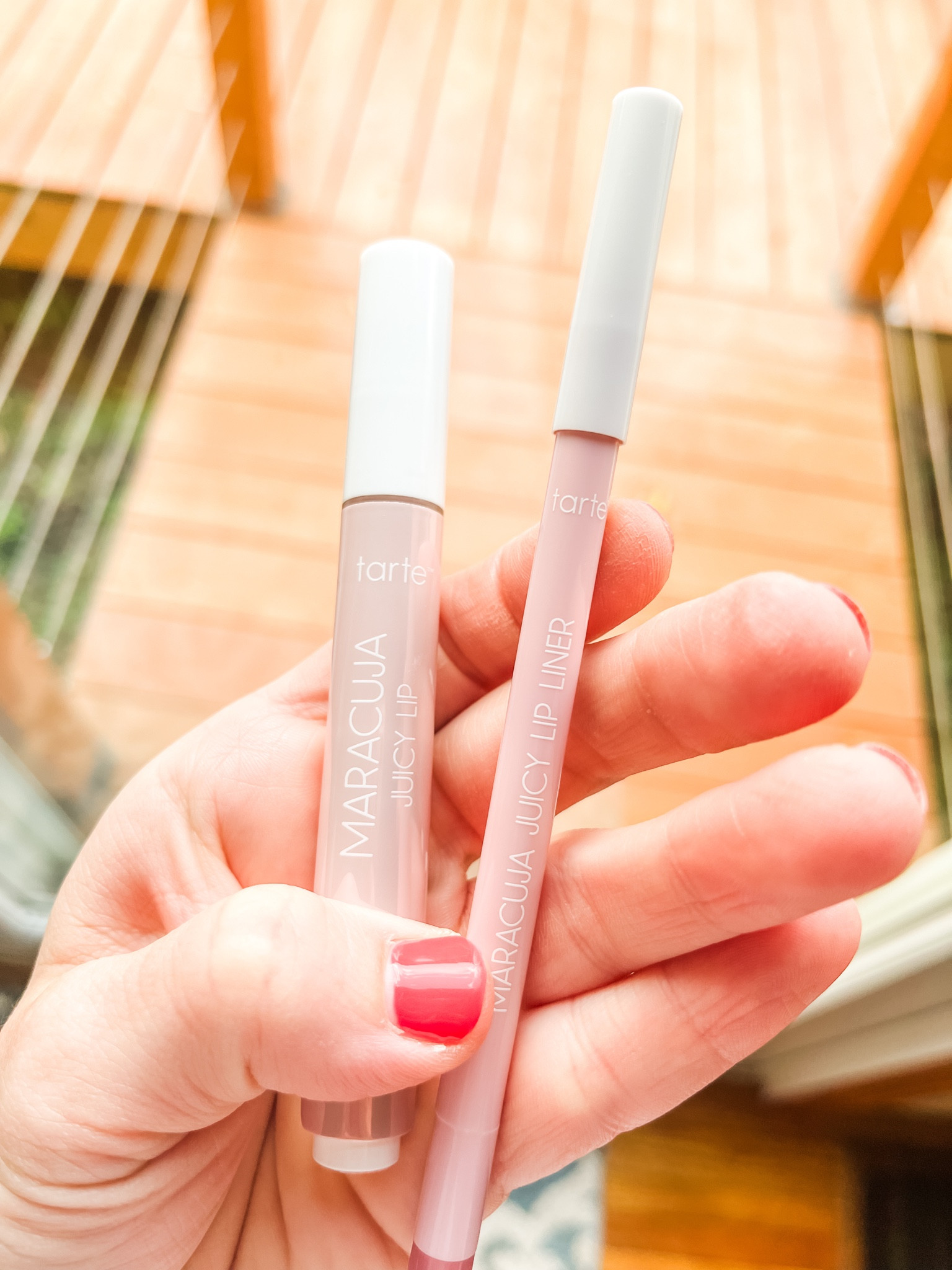 Dusty rose for lip liner and rose for the lips 😍 the best combo and my go-to right now! 