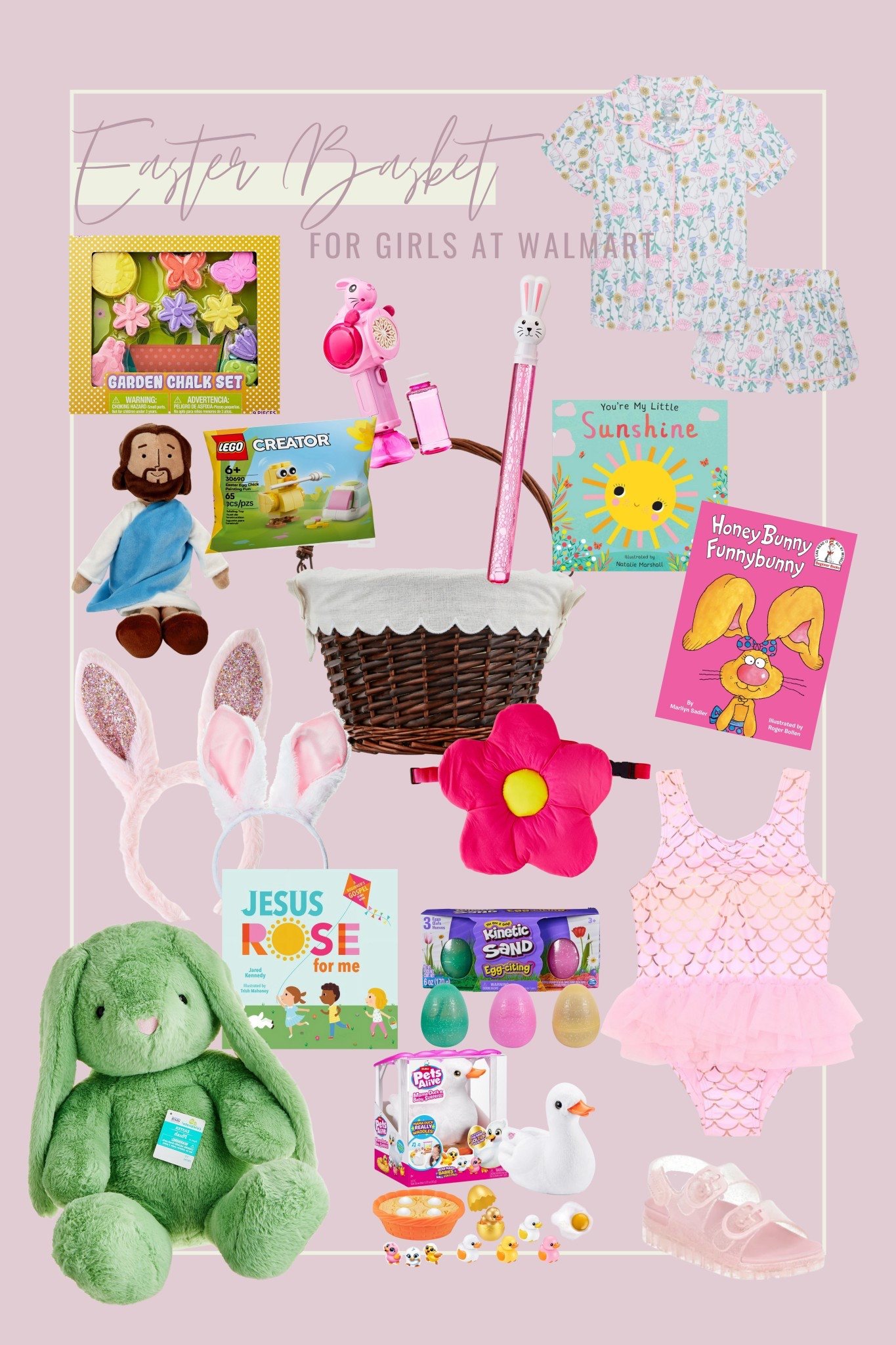 Girls Easter Basket, girls Easter finds, girls Easter gifts, Toddler Girl Easter Basket, Little Girl Easter Basket, Easter basket ideas, Easter Gift Guide, Easter gifts for girls, cheap Easter finds, cheap Easter basket gifts, Easter basket fillers, Christian Easter books, Easter books, Easter basket, Easter pajamas, Walmart Easter, Walmart Easter finds, Walmart Easter basket, girls Easter pajamas, modern moments, girls swim, girls activities, Walmart shoes, Walmart sandals, 

#LTKKids #LTKSeasonal #LTKSwim