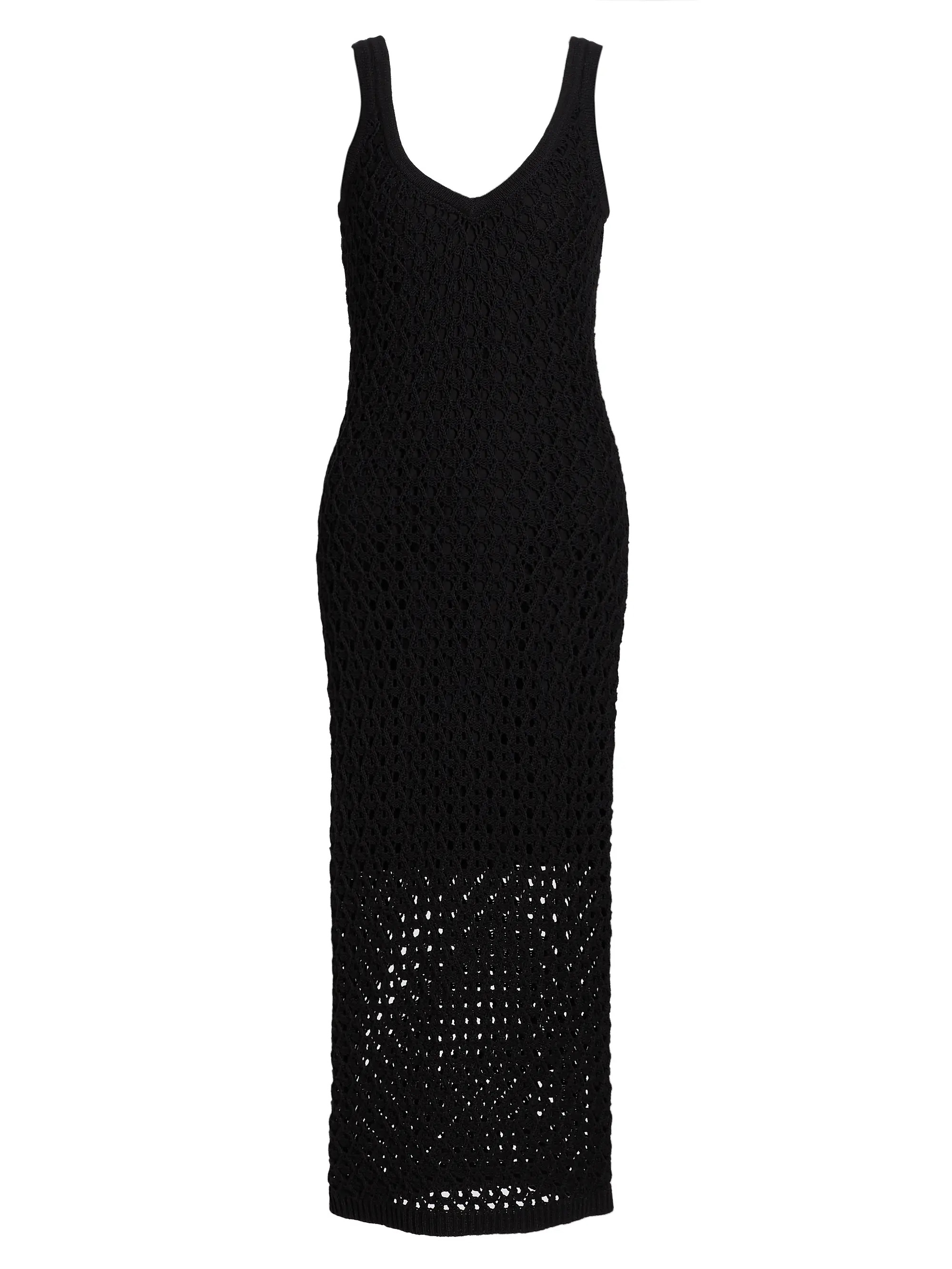 Kayla Crocheted Cotton Midi-Dress | Saks Fifth Avenue