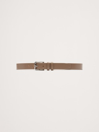 Topstitched Leather Belt | Banana Republic (US)