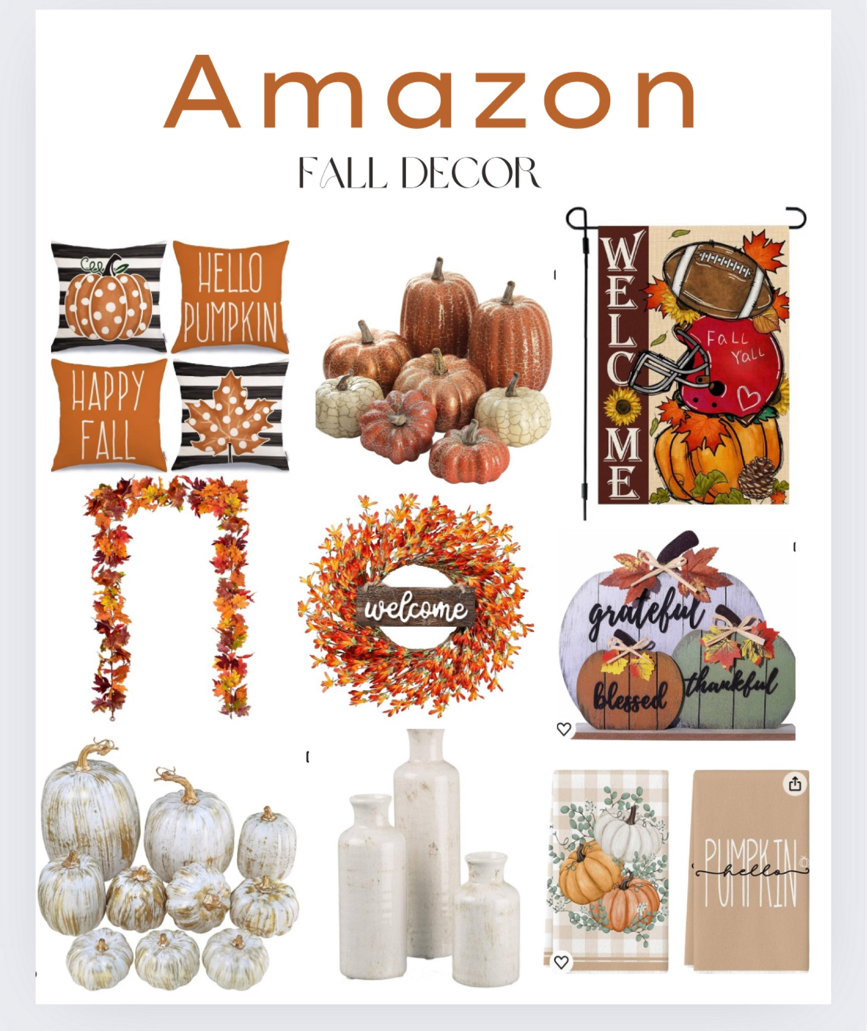 Fall decor must haves 🍂🍁

#LTKFallSale #LTKSeasonal #LTKHome