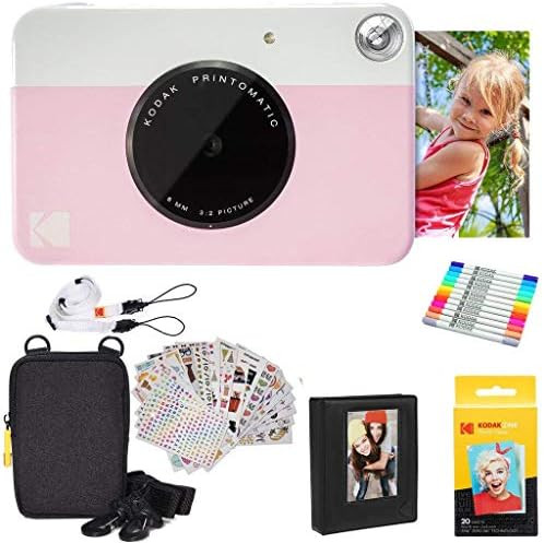 KODAK Printomatic Full-Color Instant Print Digital Camera Colorful Photos On Zink 2x3" Sticky-Bac... | Amazon (US)