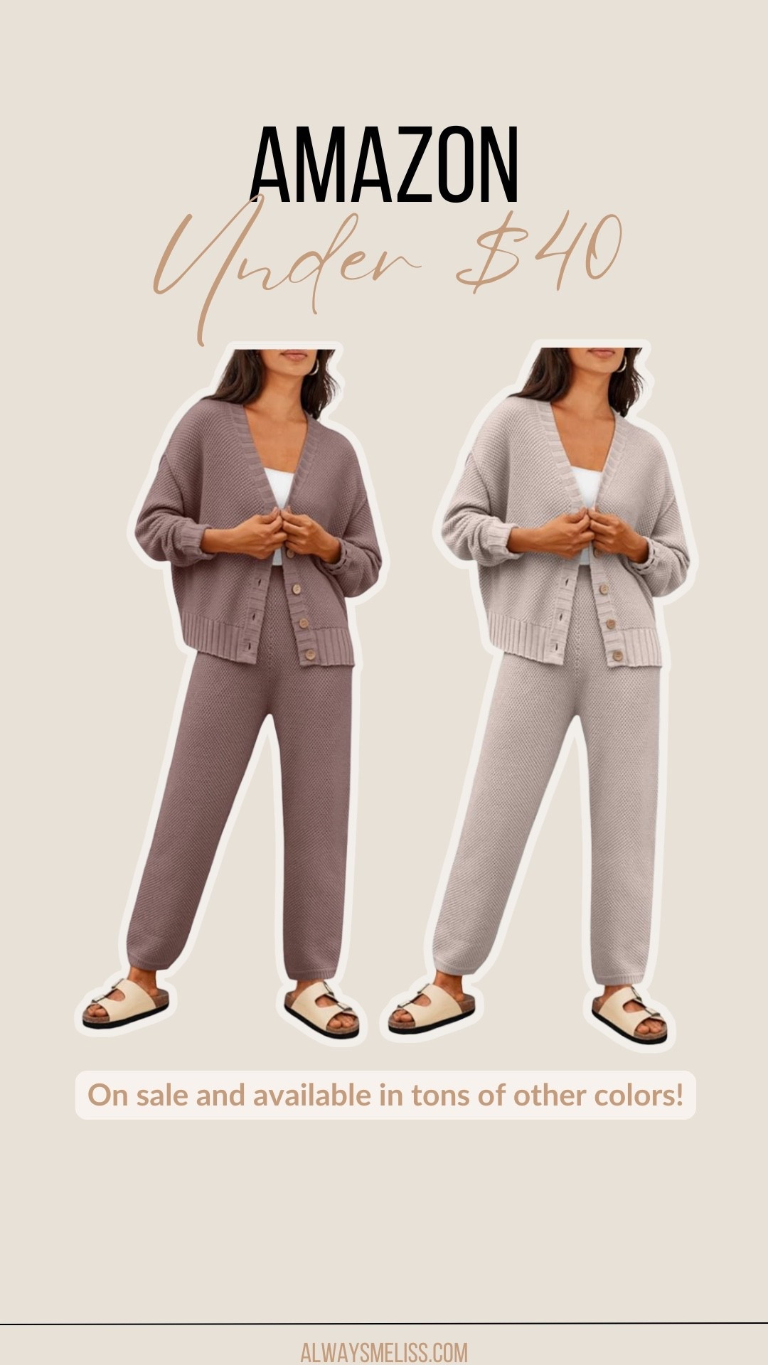 Love this lounge set! Great for now and pre-Spring with the layered look.

Amazon outfits 
Lounge set 
Under $50 outfit

#LTKSeasonal #LTKSaleAlert