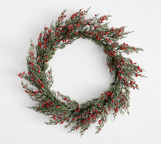 Frosted Juniper Berry Charger Plates | Pottery Barn (US)