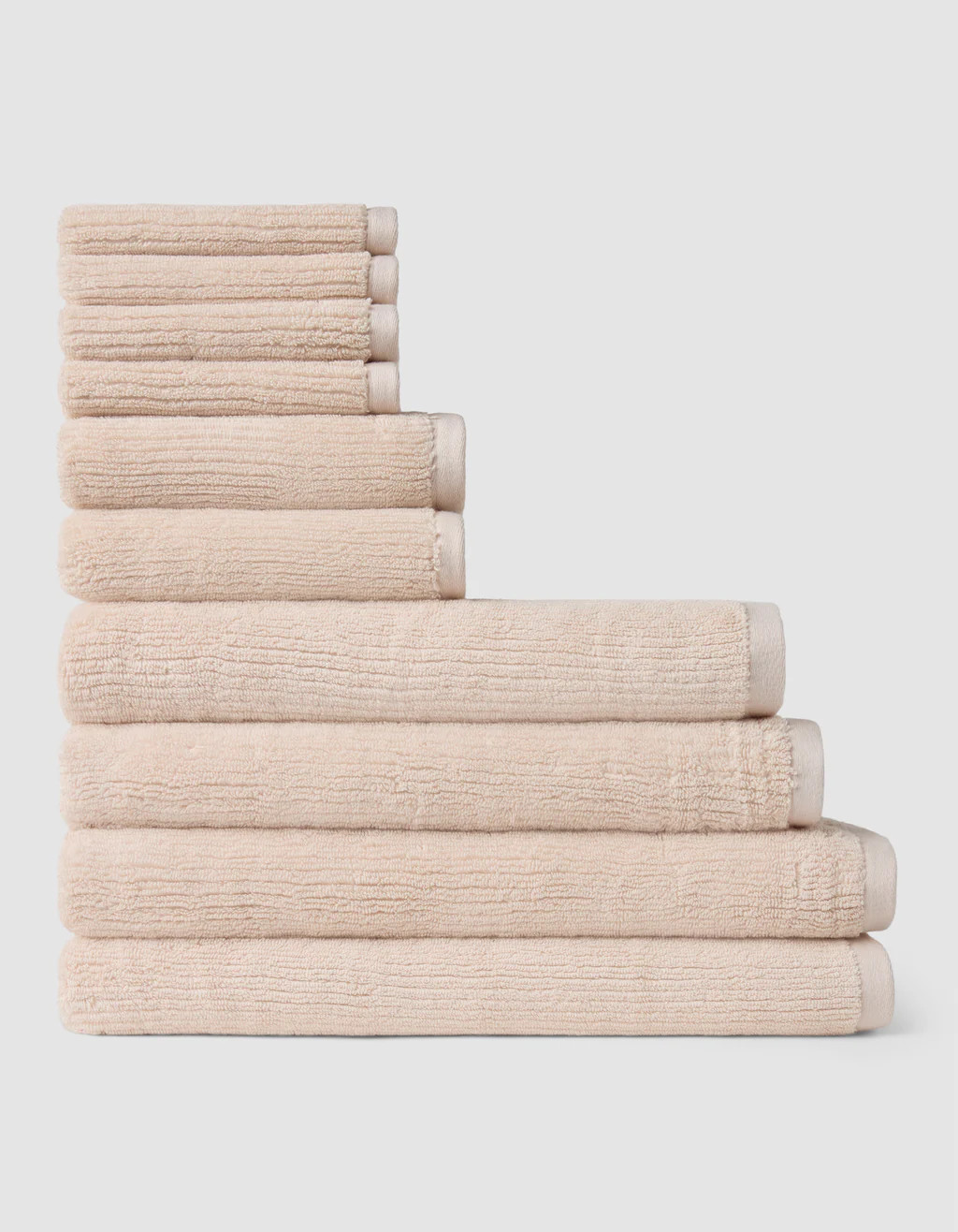 Complete Ribbed Terry Bath Bundle | Cozy Earth