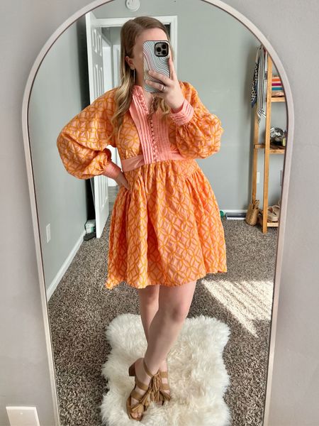 Spring dress 🧡🌸

#LTKwedding #LTKfindsunder100