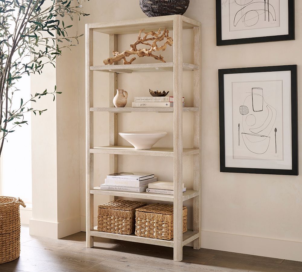 Aptos Etagere Bookcase (34") | Pottery Barn (US)