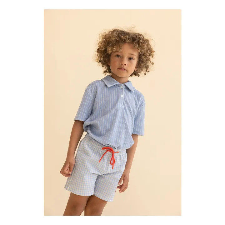 Polo-Shirt Norh Gestreift | Blau | Smallable