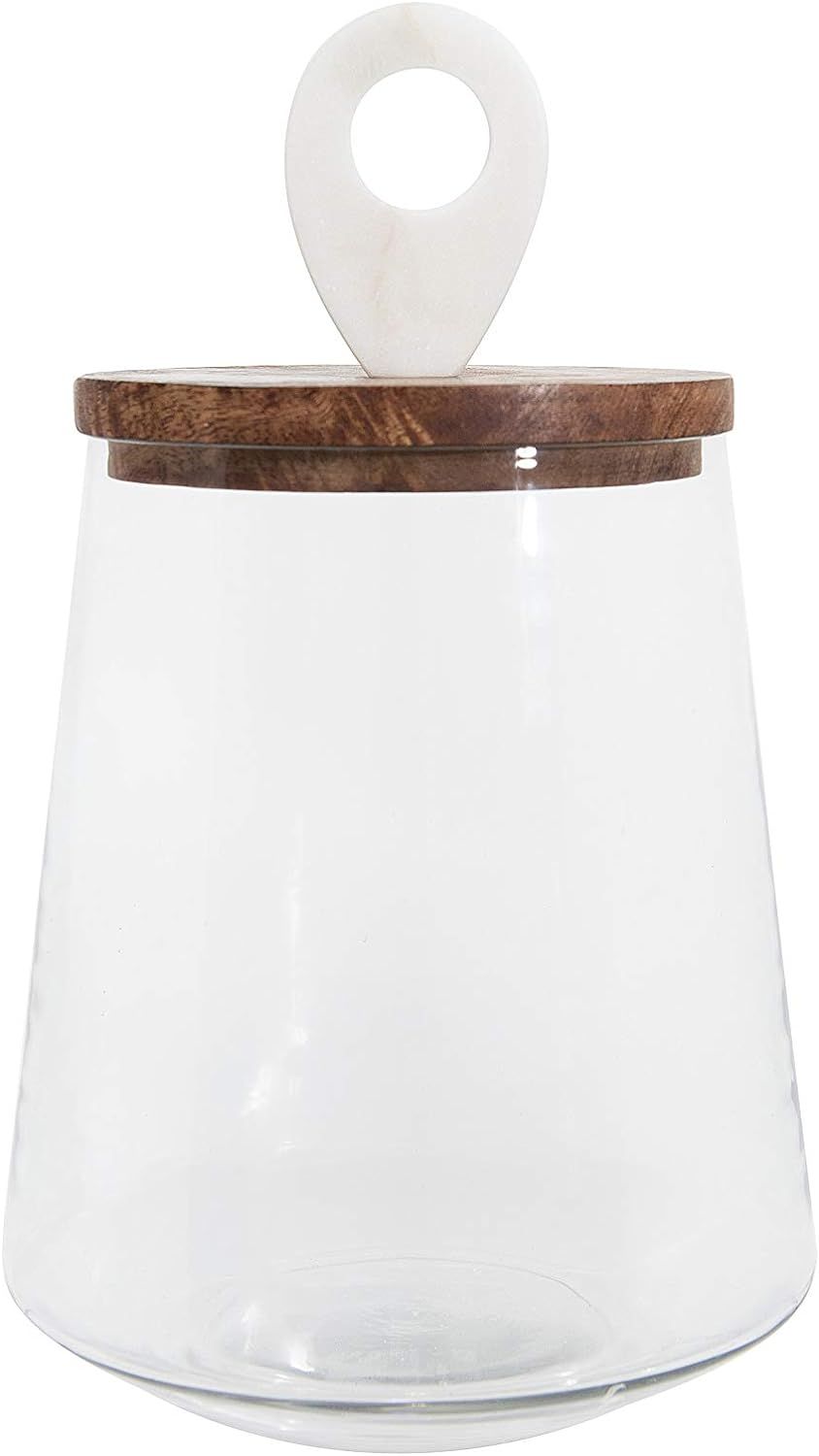 Bloomingville AH0694 Kitchen Storage, 7" Round x 12" H, Clear | Amazon (US)