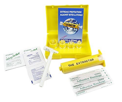 Sawyer Products B4 Venom Extractor & Suction Pump Kit for Snake Bite, & Bee, Wasp, and Mosquito Stings | Amazon (US)