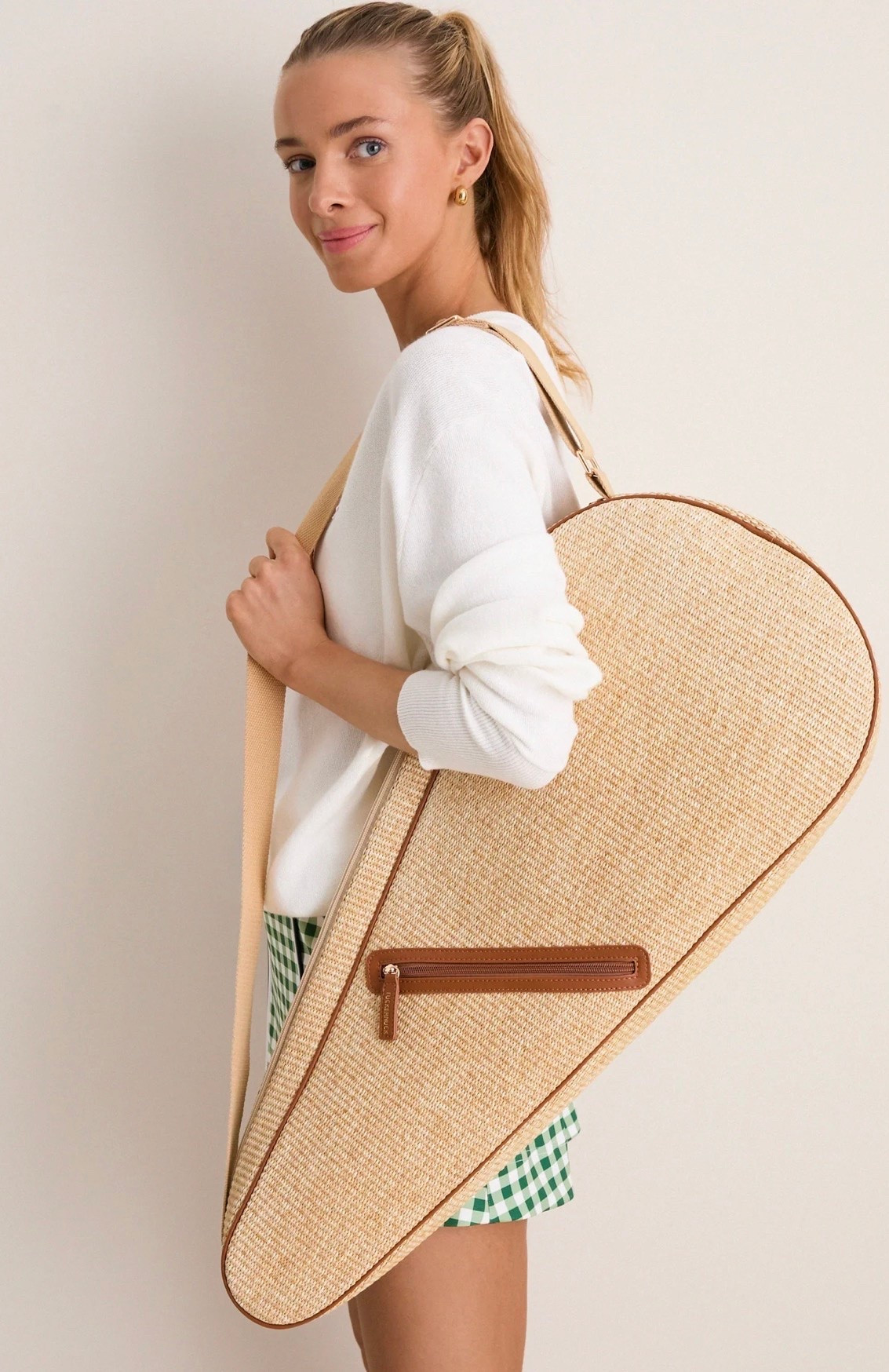 How chic is this raffia tennis racquet cover?!! Great gift for anyone or get it for yourself. Tennis attire

#LTKActive #LTKfitnessgoals #LTKmomlife