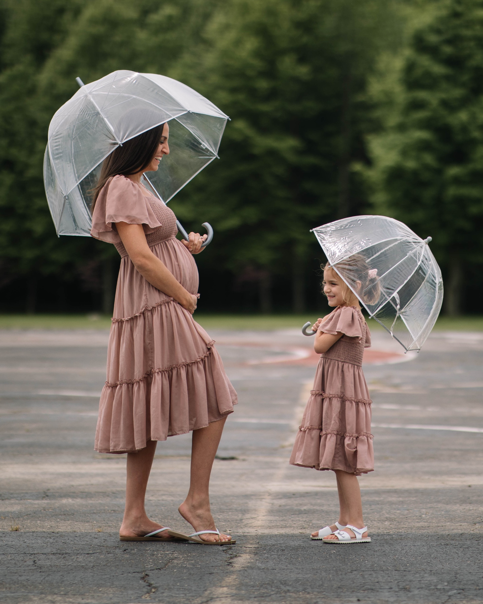 Matching mama and me dresses from Ivy City Co! These are the Ellie Dresses! The smocked tops allow for sizing up or down! Whatever your fit preference!

#LTKwedding #LTKfamily #LTKbump