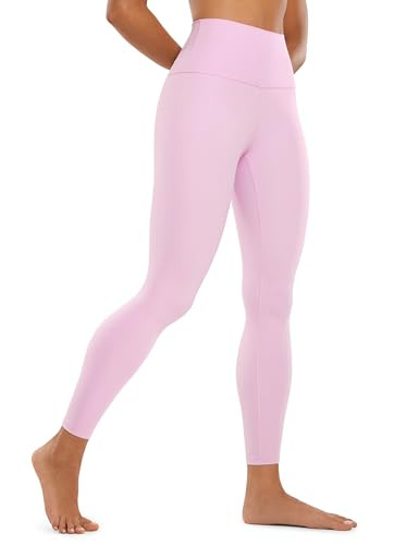 CRZ YOGA Butterluxe High Waisted Lounge Legging 25" - Workout Leggings for Women Buttery Soft Yoga Pants Vita Pink X-Large | Amazon (US)