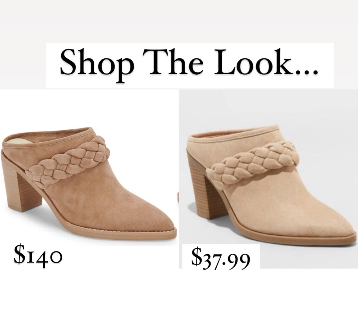 Shop the look
Look for less
Tan
Pointy
Braided mules
Dolce vita
Target finds
Target style
Fall shoe trend 

#LTKSeasonal #LTKshoecrush #LTKunder50