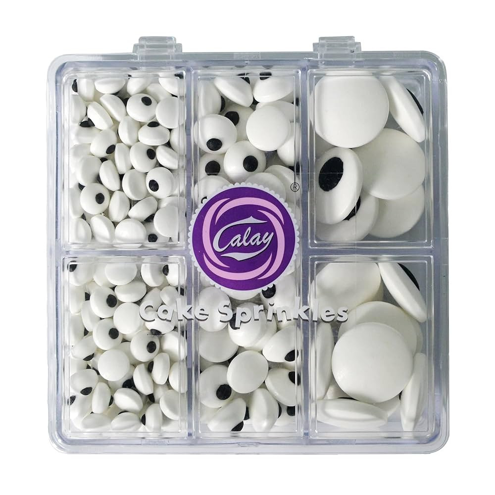 7mm 1cm 2cm Candy Eyes for Decorating Edible Candy Eyes Eyeballs Mix Size Halloween Christmas Spr... | Amazon (CA)