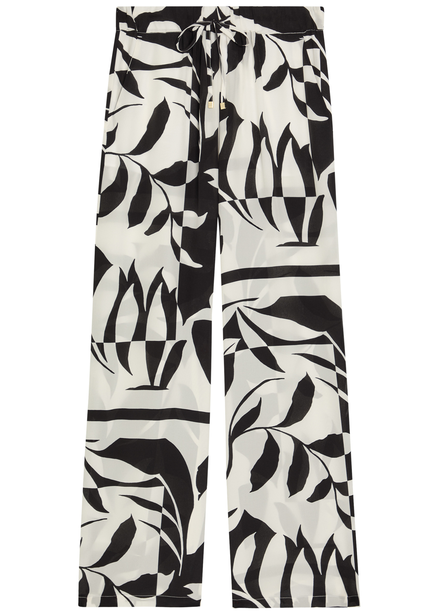 Voto printed wide-leg silk trousers | Harvey Nichols
