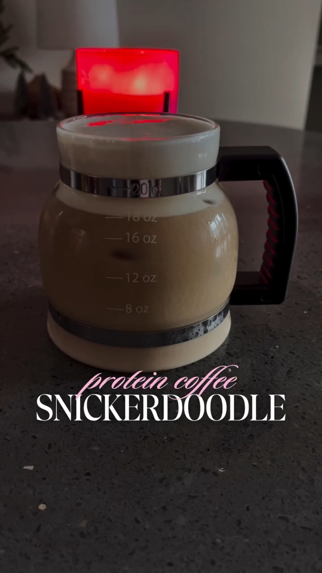 New years treat: snickerdoodle protein coffee ✨☕️
sweet, cozy, and honestly… the perfect little pick-me-up 🤍🍪


#snickerdoodlecoffee #proteincoffee #cozyvibes #cozyaesthetic #holidaycoffee #morningtreat #coffeeathome #coldfoamcoffee #simplepleasures #lifewithhil #homecafe #morningritual #aestheticreel #coffeerecipe #coffeegirl

#LTKHome #LTKFindsUnder50 #LTKSeasonal