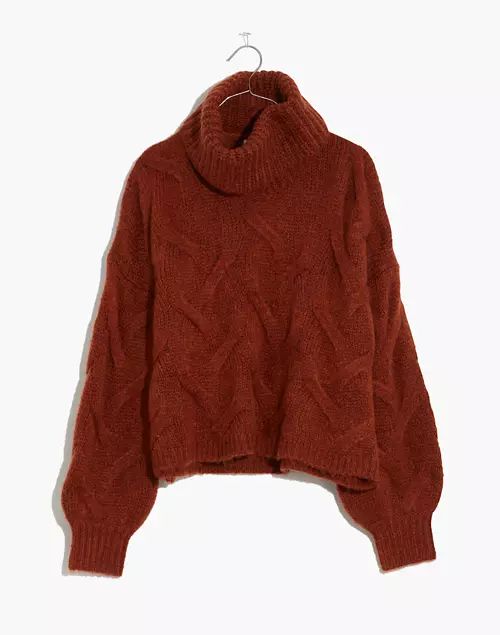 Somervell Modern Cable Turtleneck Sweater | Madewell