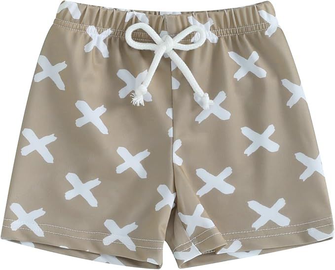 Toddler/Baby Boys Swim Trunks Swimsuit Swimwear Bathing Suits Beachwear Adjustable Waist Swimming... | Amazon (US)