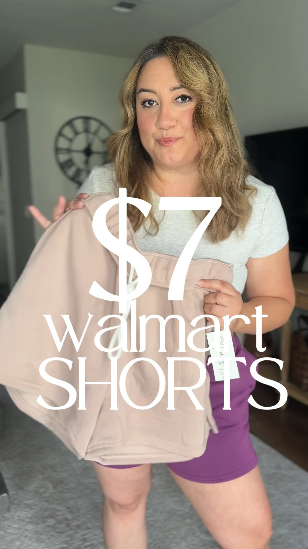 Comfy fleece shorts from Walmart! 

#LTKVideo #LTKStyleTip #LTKFindsUnder50