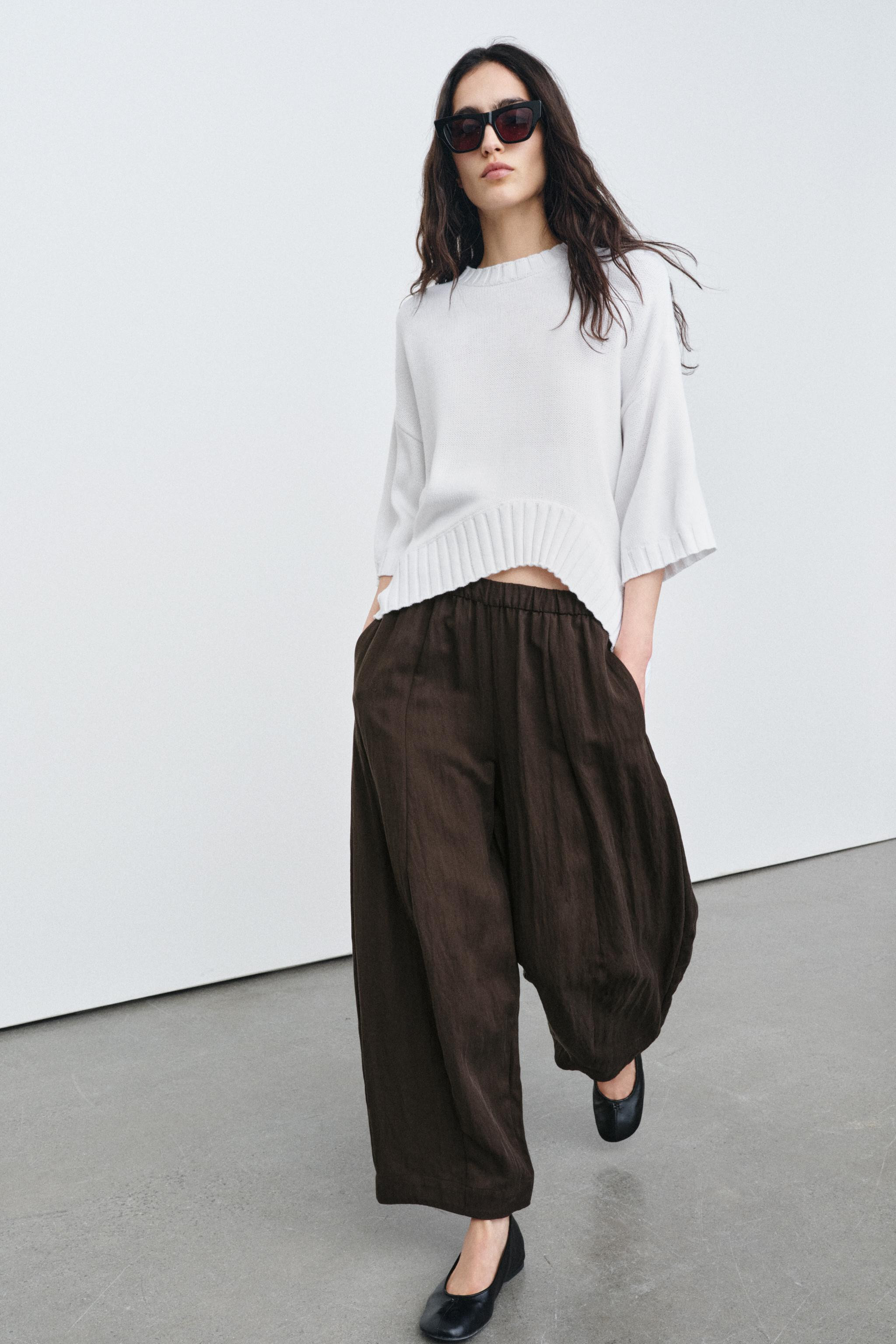 BARREL PANTS ZW COLLECTION | Zara US