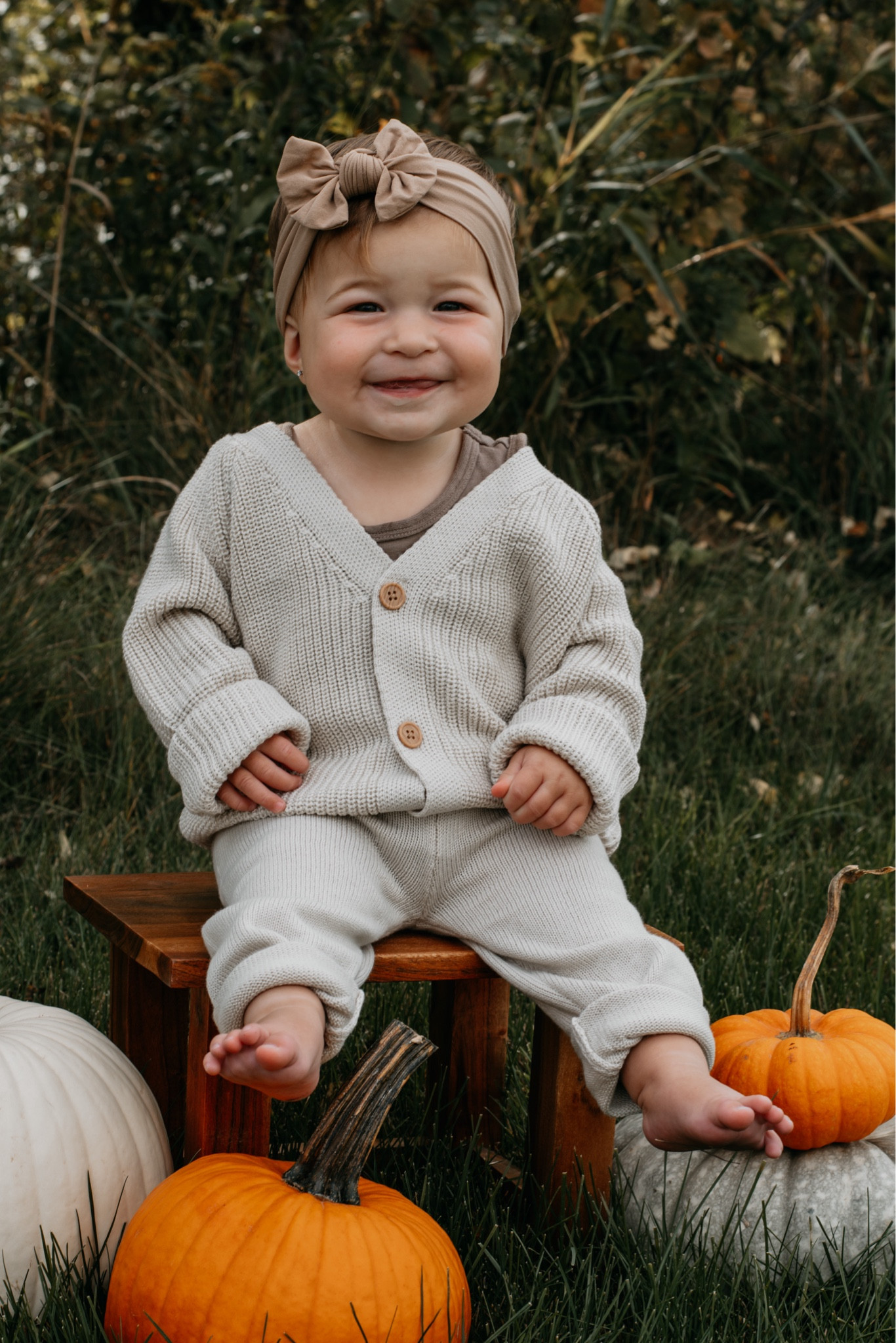 Would it even be fall without a sweater-set pumpkin photoshoot?👻 outfit is only $20!! I snagged one for my friends newborn baby too🥹 

#LTKbaby #LTKGiftGuide #LTKkids