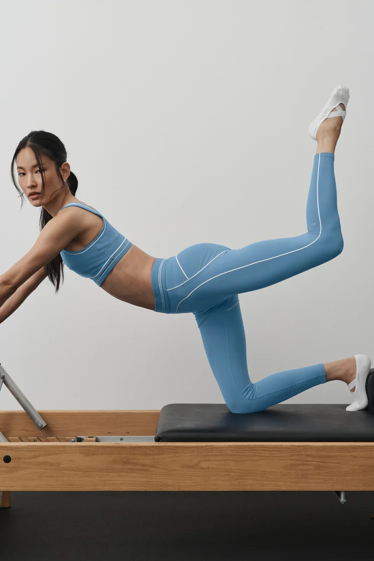 Airbrush High-Waist 7/8 Heart Throb Legging | Alo Yoga