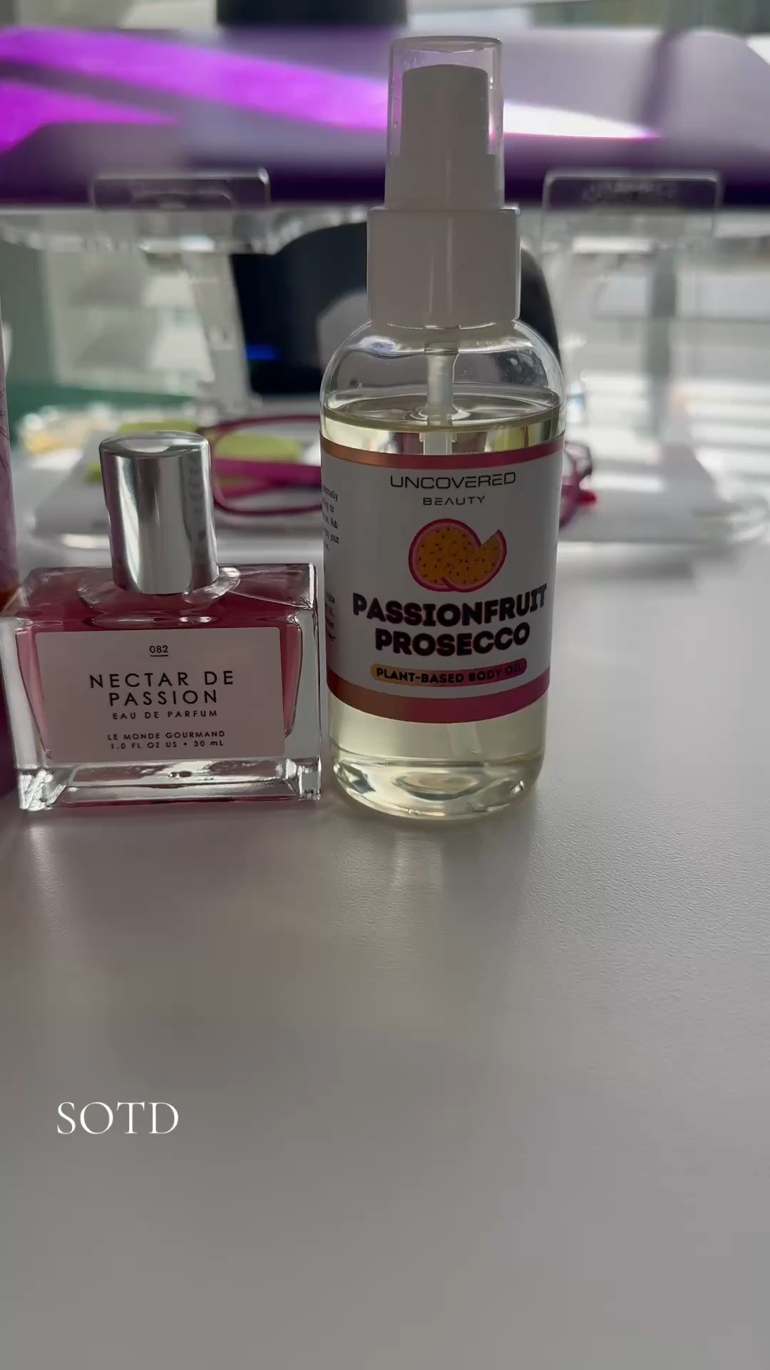 🤗💞I SMELL GOOD💞🤗

Uncovered Beauty Passionfruit Prosecco Body oil and whipped body butter
🩷Top Notes: Passionfruit, Star Apple
🩷Middle Notes: Peach Champagne and coconut 
🩷Bottom Notes: Papaya

Le Monde Gourmand 
NECTAR DE PASSION: Tangy, Juicy, Playful
🩷Top Notes: Passion Fruit, Pink Grapefruit, Wild Strawberry 🩷Mid Notes: Dreamy Jasmine, Peony Blossoms, Orange Flower 🩷Base Notes: French Vanilla, Sandalwood Crème, Sweet Musk

Bath and Body Works Bahamas Passionfruit and Bananas body cream 
🩷Top: Passionfruit 
🩷Mid: Pineapple leaves
🩷Base: Banana Flower



#LTKFindsUnder50 #LTKOver40 #LTKBeauty