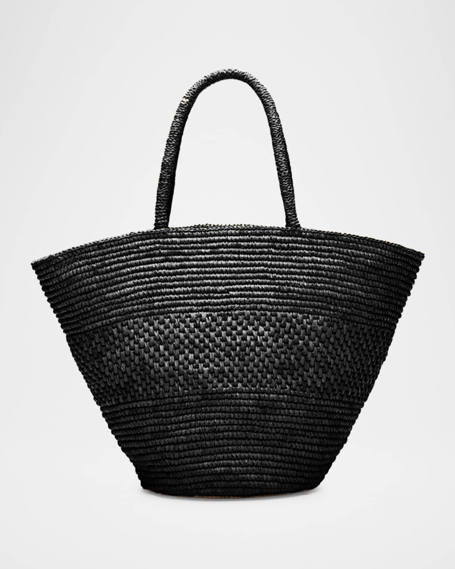 Emilie Panier Tote in Raffia | Neiman Marcus