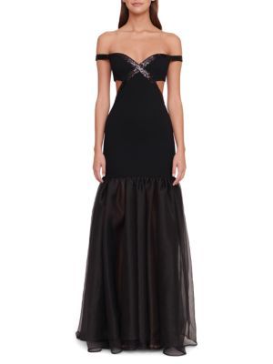 Emmaline Embellished Cutout Gown | Saks Fifth Avenue OFF 5TH