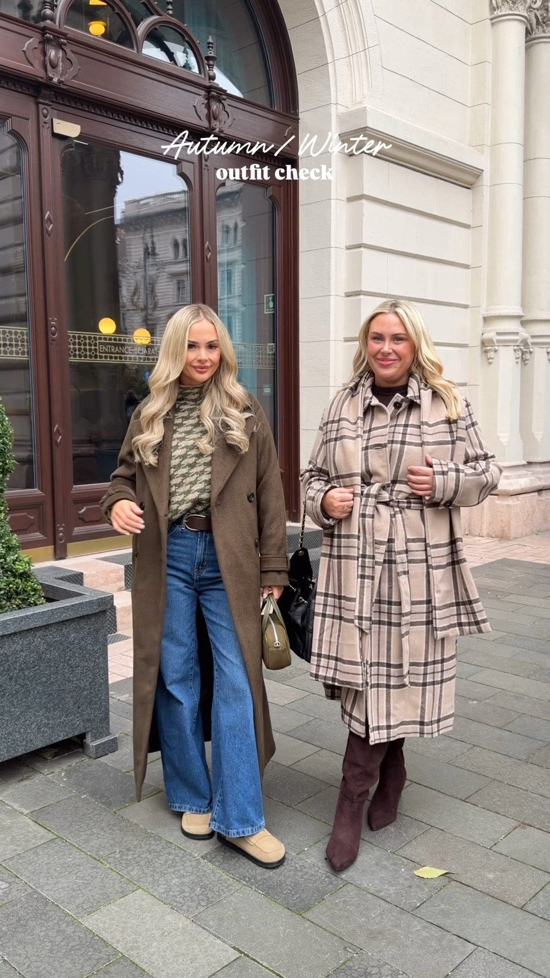 Autumn Winter outfit check 🍂 🧥 

coat winter jacket autumn style check coat wool coat olive green houndstooth new look 

#LTKwinter #LTKuk #LTKeurope