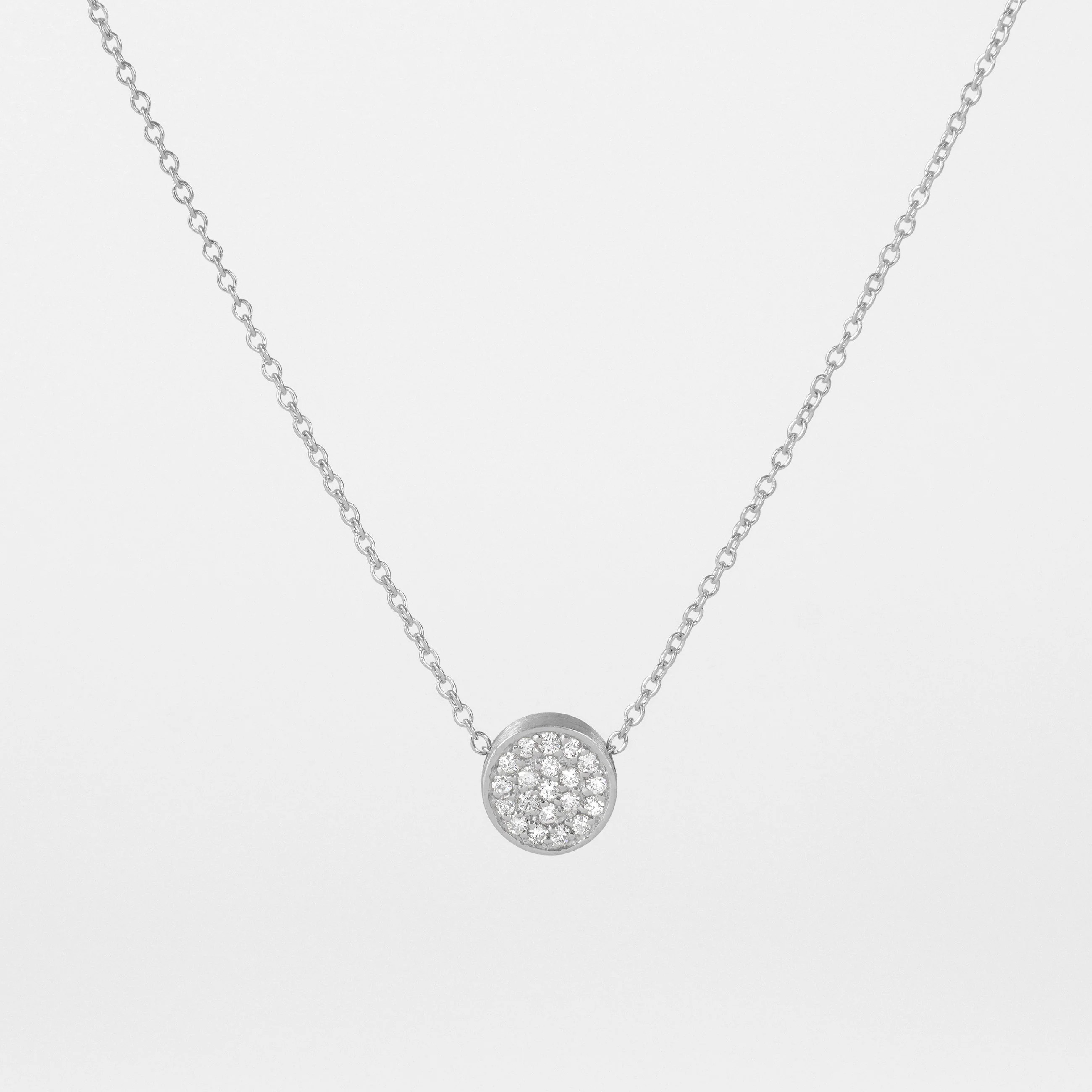 14K Gold Signature Diamond Pendant Necklace | Dean Davidson