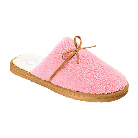 Journee Collection Jc Melodie Womens Clog Slippers, 7 1/2 Medium, Pink | JCPenney