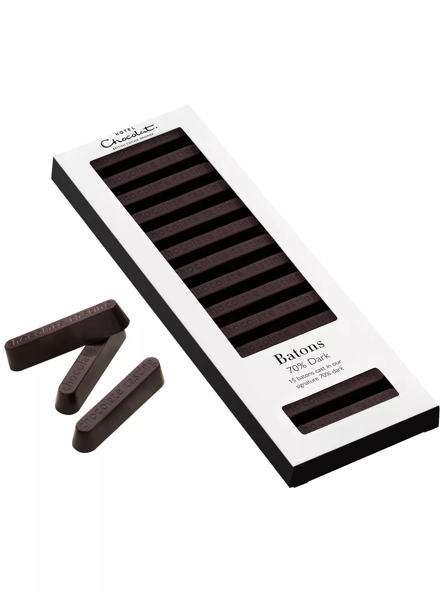 Hotel Chocolat Dark Chocolate Batons, 120g | John Lewis (UK)