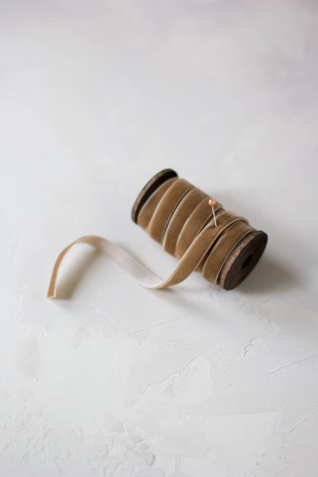 Antique Golden Brown Velvet Ribbon 1/8 1/4 - Etsy | Etsy (US)