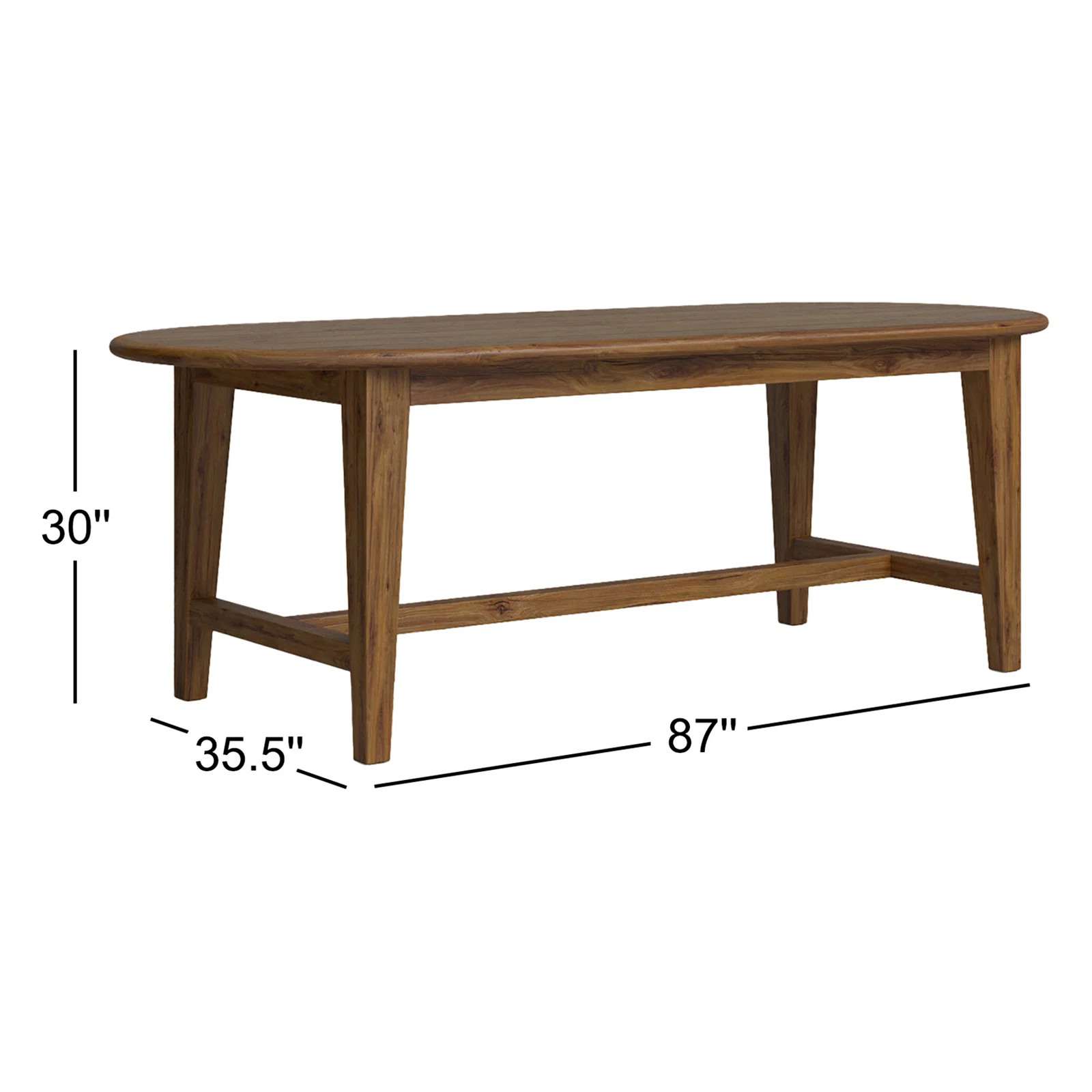 Isadore Solid Wood Dining Table | Wayfair North America