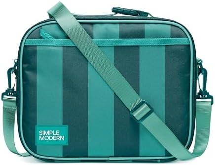 Simple Modern Hadley Lunch Box with Shoulder Strap | Kids & Adults | Insulated Bag with Pockets f... | Amazon (US)