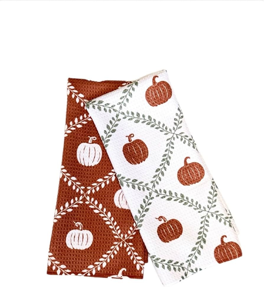 Trig Kitchen Towel. Tea Towel. Dish Cloth. Double Sided Design. Quick Dry Waffle Weave Microfiber... | Amazon (US)