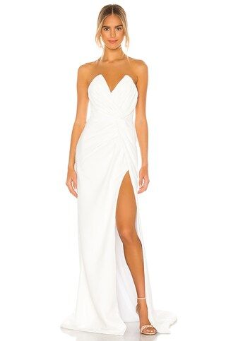 Katie May X NOEL AND JEAN Wisteria Gown in Ivory from Revolve.com | Revolve Clothing (Global)