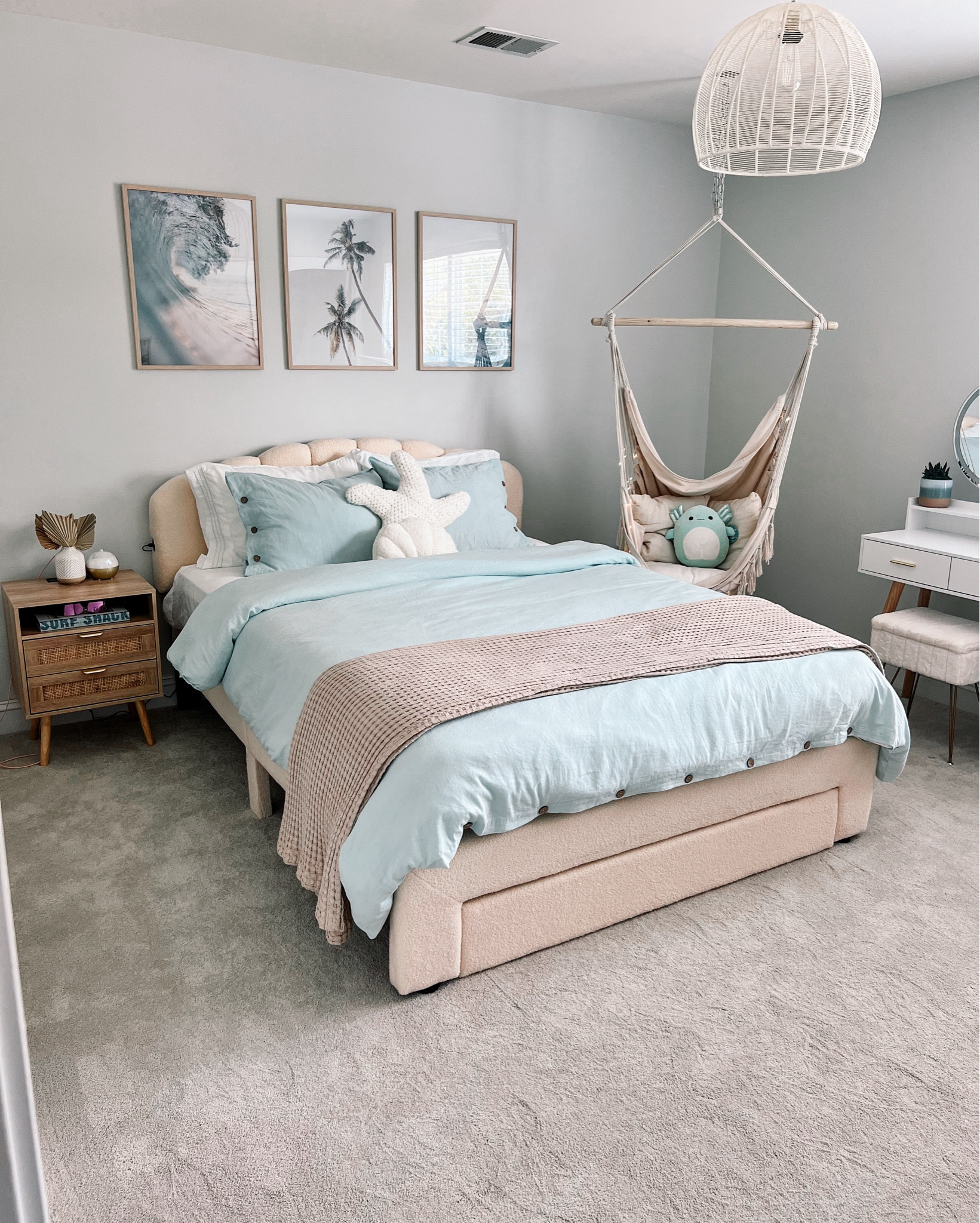 Teen beach coastal bedroom update 

#LTKSummerSales #LTKHome #LTKFindsUnder100
