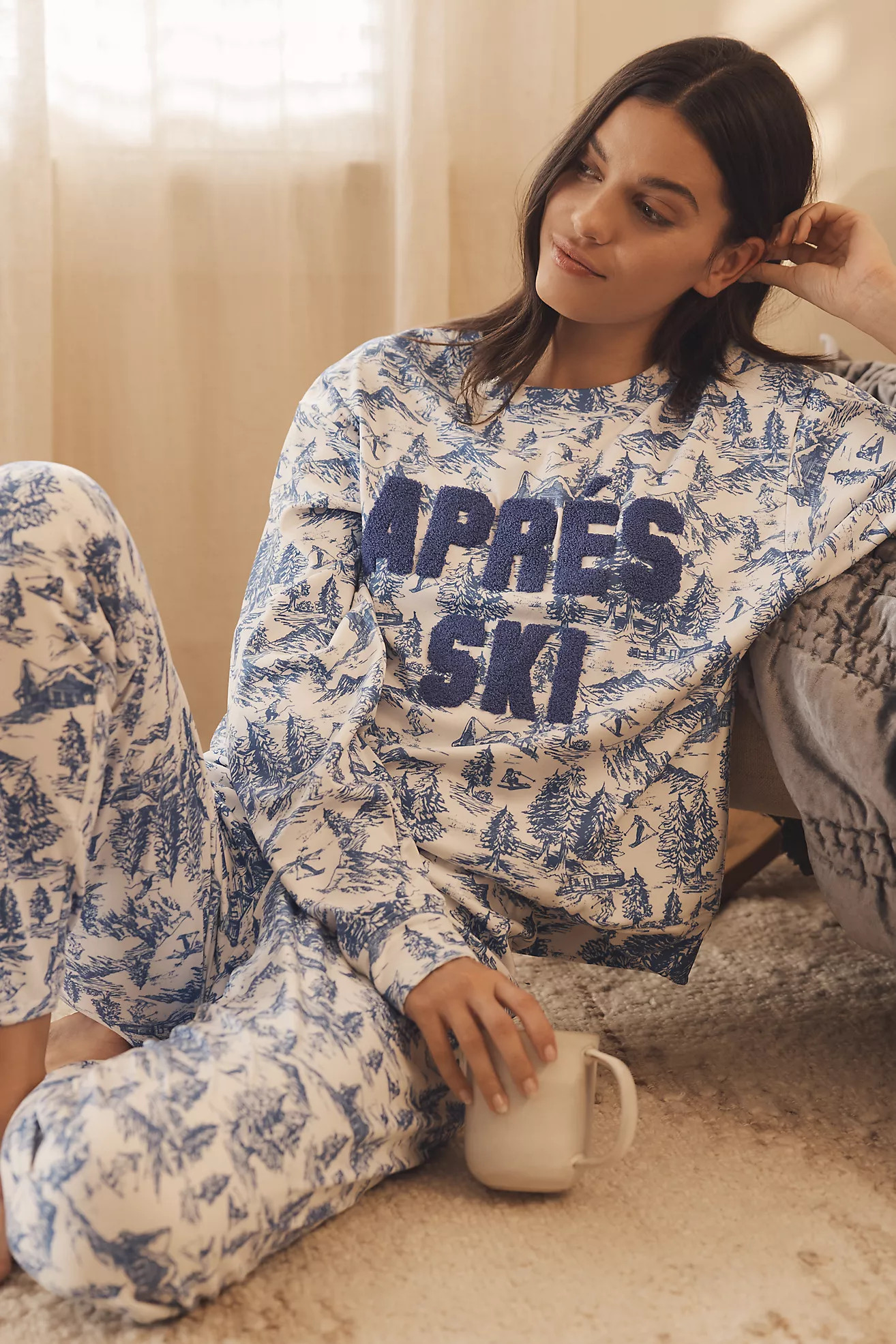 Beach Riot Cassia Après Ski Toile Sweatshirt | Anthropologie (US)